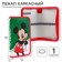 Penal frame, 1 section, 115x20x30 mm, laminated cardboard, Mickey Mouse
