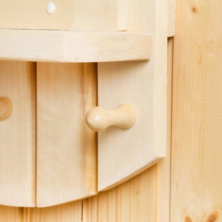 Mirror with a shelf "Bank", 3 hooks, 80x45 cm-3