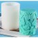 Mold Silicon for the candle "Butterfly" 8.3x8.3x10.4 cm