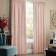 Set of curtains "Soft", size 240 x 270 cm - 2 pcs, grab - 2 pcs, color is light - pink