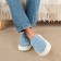 Male slippers, size 44-45, blue color