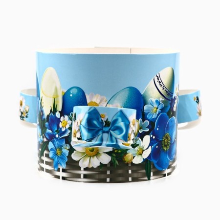 Kulich rim with a place for eggs "Basket", 41.6 x 10 cm-1