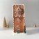 Souvenir Polystone Light "Gingerbread House in the Glaze with Gingerbread, Fir trees" 17x12x25.5 cm