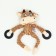 Textile toy with rubber rings "Bull", 26 x 10 cm