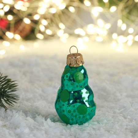 Christmas tree toy "Tsarevna-Frog" 7 cm-2