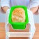 Baking shape of the share "Bread. Stripes ”, silicone, 27.5 × 13.5 × 7 cm, intra -size 23.5 × 11 × 7 cm, green color