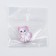 Hair hairpin "Cute cat", 2.8 x 3.5 x 1 cm