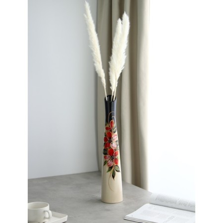Ceramic vase "Beatrice", floor, colorful, 46 cm, author's work-2