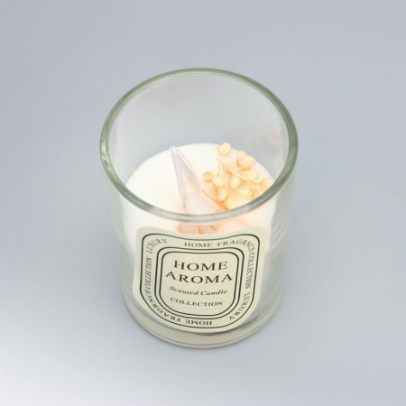 Aromatic candle in a glass "Sweet Love", Garden, 5.5x6.5 cm-3