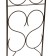 Sadovaya arch, collapsible, 230 × 120 × 51 cm, metal, bronze
