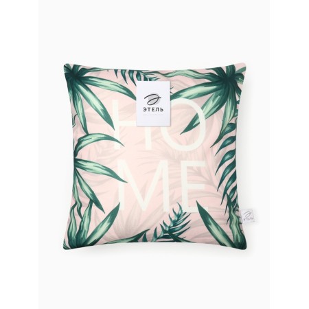 A set of decorative pillowcases Ethel "Botanica", 4 pcs, 40*40 cm, velor-9