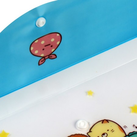 Folder-convert on the button, A4, 180 microns, "Cuties", mix-5