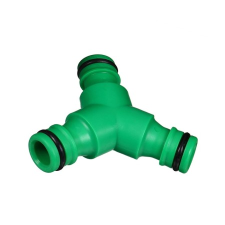 Tee, fast -fast connection, plastic, Greengo-1