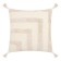Decorative pillowcase "Ethel" BOHO, 45x45 cm, milk color, 100% cotton