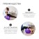 Fitball 55 cm, 800 g, massage, purple color