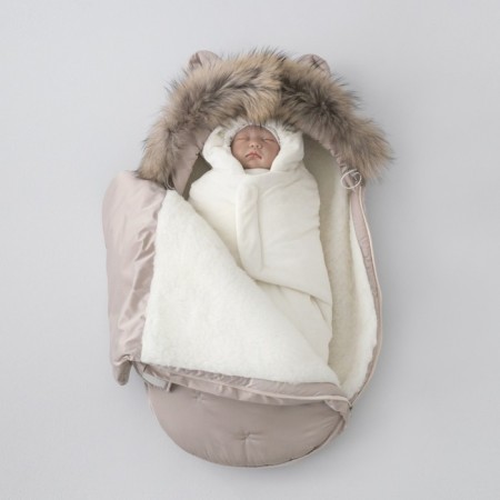 Set for discharge Winter Kinderlitto "New Orsetto", 5 items, height 56-62 cm, cappuccino color-6