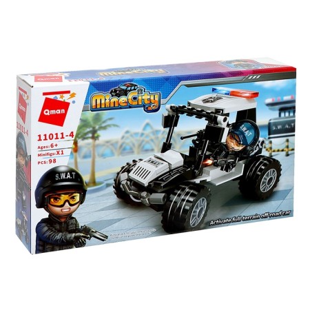 Block designer for boys Police, 98 parts-2