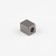 Tip for a cord, d = 4 mm, 10 × 7 × 8 mm, 10 pcs, black nickel color