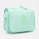 Mester-cosmetic bag on Velcro, with hook, mint color