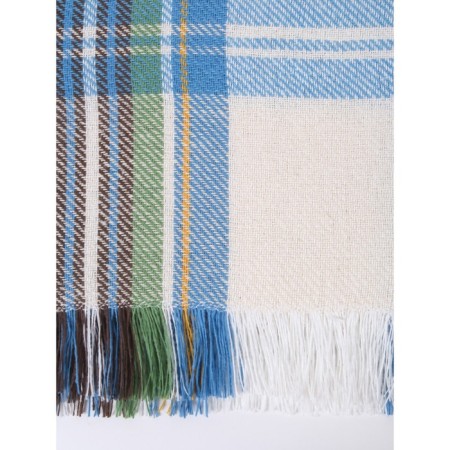 Plaid in the Triumph cell, size 140x205 cm-1