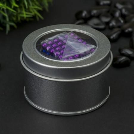 Antistress Magnet "Neokub" 216 balls d = 0.5 cm (6 colors) 3x3 cm-1
