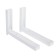 Ramo K-104 bracket, for a microwave oven, adjustable, up to 40 kg, 300-500 mm, white
