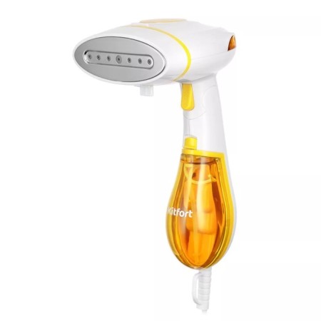 KitFort KT-9191-1, manual, 1300 W, 140 ml, 22 g/min, white-yellow