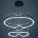 Lumber "Holter" LED 236W 3000-6000K black 60x60x9cm Bayerlux