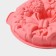 The form for baking the share "German cupcake. Festive wreath ", silicone, 26 × 30 cm, with handles, color mix
