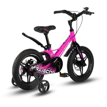 Bicycle 14 ’’ maxiscoo Space deluxe plus, color ultra pink matte-3