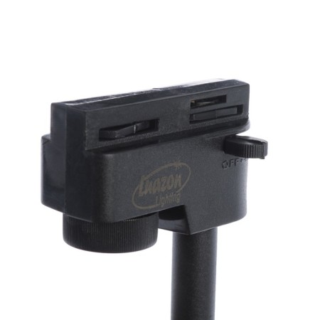 Luazon Lighting track lamp under the GU10 lamp, cylinder, black case-3