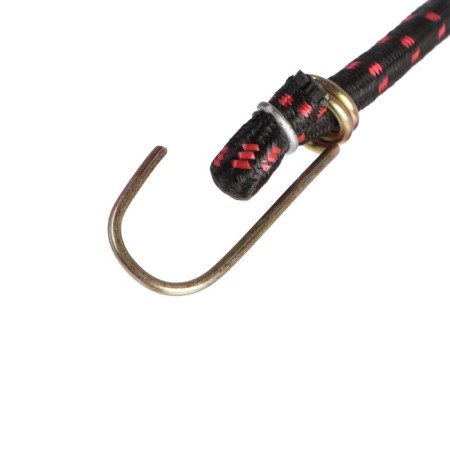 Gum for luggage mounting, 200 cm, metal hooks, mix-1