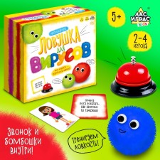 Настольная игра «Ловушка для вирусов», 2-4 игрока, 5+