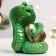 Figure "Opeir Snake" light green, 6x5x5cm