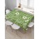 The tablecloth "Football Attributes", rectangular, Saten, size 145x180 cm
