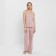 Female pajamas (T -shirt, pants) Powder color, size 48