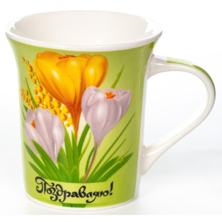 OLAFF mug "Crocuses", 310 ml