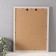 Photo frame plastic 30x40 cm "Basket weaving" beige 33.4x43.4 cm
