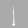 Suspended accent Elektrostandard, DLR038 LED 8 W, 55x555x440 mm, IP20, white matte color