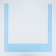 Matte, white, blue film, 58 x 58 cm