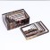 A set of boxes 10 in 1 "gentleman", 30 x 20 x 13 - 12 x 6.5 x 4 cm