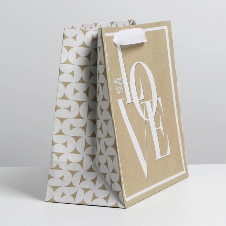 Square gift crap package, packaging, Moreself, 22 x 22 x 11 cm-2