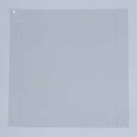 Cookie box, confectionery packaging with PVC lid, “for you”, 21 x 21 x 3 cm-8
