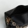 Bag Cross-Bodi with a zipper, black color