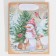 Craft vertical “snow -covered forest”, s 12 x 15 x 5.5 cm, New Year