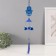 Wind music Metal from the evil eye "Fatima hand" 3 bells 45 cm