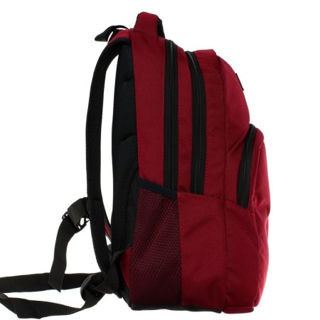 Youth backpack, 44 x 29 x 12 cm, ergonomic back, stavia "style" burgundy-5