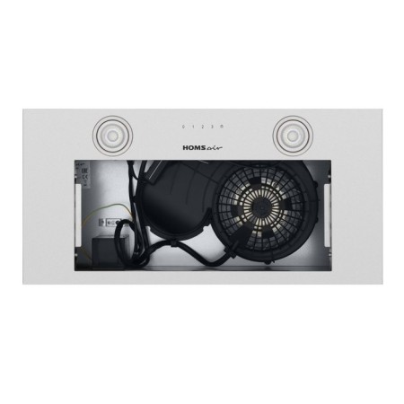 Kitchen hood Homsair Camelia 60, 20 m2, 3 modes, stainless steel-4