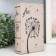 Safe Brush tree to the leatherette "dandelion" 21x13x5 cm