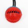 Dog toy "Ball for treats on a suction cup", 40 x 8 cm, blue